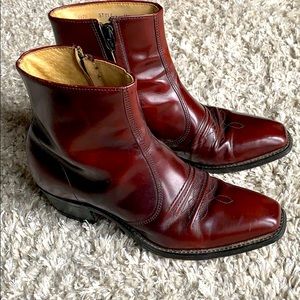Vintage Men’s ROEBUCK Leather Cowboy boots. 9